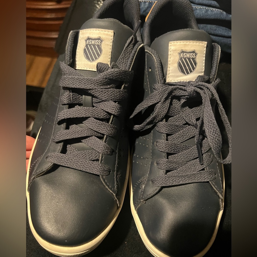 Mens kswiss sneakers dark blue size 10